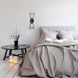 thumbnail of Schwarze Wandleuchte 16x16x48cm WellHome Baikal