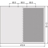 thumbnail of SCHROFF Abdeckbleche - ABDECKBLECH 340T GESCHLOSSEN