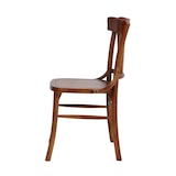 thumbnail of Lot de 2 chaises style scandinave en bois d'orme foncé - Oviala