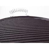 thumbnail of Churrasqueira a etanol 0,5L em aço vermelho e chapa redonda de ferro