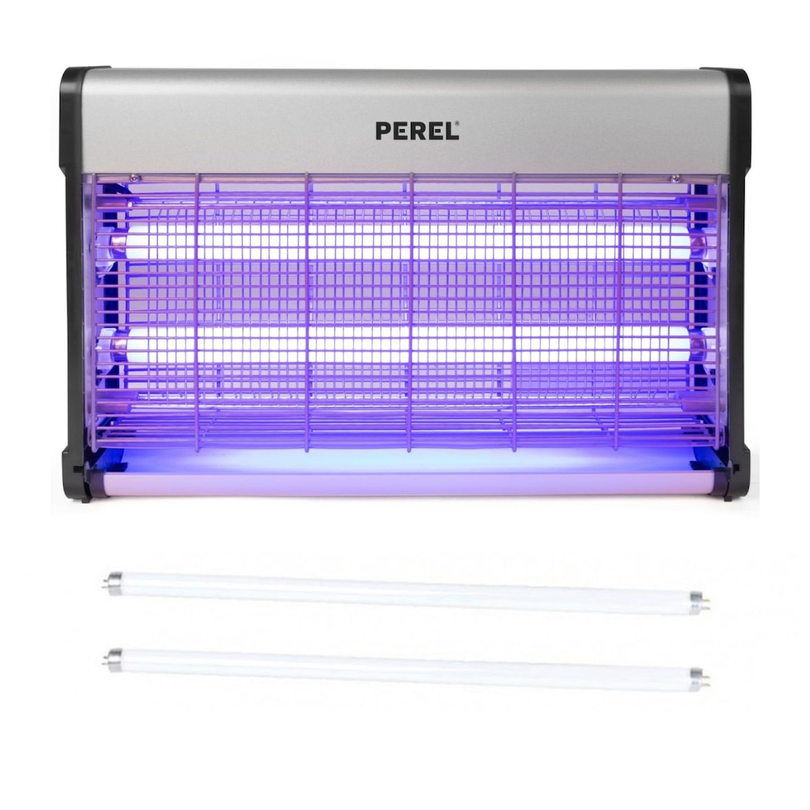 Destructeurs D'insectes Electrique 30w Anti-moustique + 2 Tubes Usage Non Intensif Perel