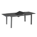 thumbnail of Merxx Milano Set 7tlg., 6 Stapelsessel, 1 Tisch 150(210) x 90 cm, Aluminium, Graphit