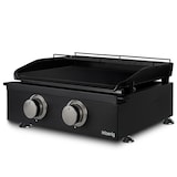 thumbnail of H.Koenig Plancha PLX1022 Gasgrill mit 2 U-Brenner aus Edelstahl, Stromversorgung für Propan oder Butan, Temperatur einstellbar bis 350 °C