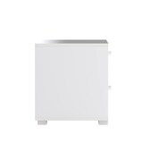 thumbnail of WellHome – Set di Comodini in Legno con 2 Cassetti, Colore Bianco, 41 x 40 x 45 cm – Eria White