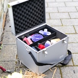 thumbnail of HMF Putzbox, Alu Aufbewahrungsbox, Universalkoffer, 41 x 33 x 36 cm