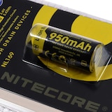 thumbnail of Nitecore Li-Ion Zelle Akku Typ 16340 NL169 950mAh