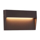 thumbnail of Segnapasso Rettangolare Moderno Geo Alluminio Caffè 6W Led 4000K