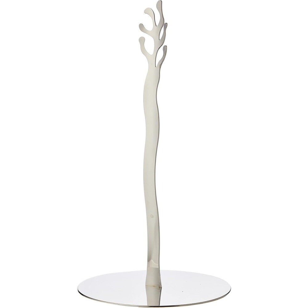 alessi esI02 mediterraneo portarotolo da cucina in acciaio cromato H33  D18 cm