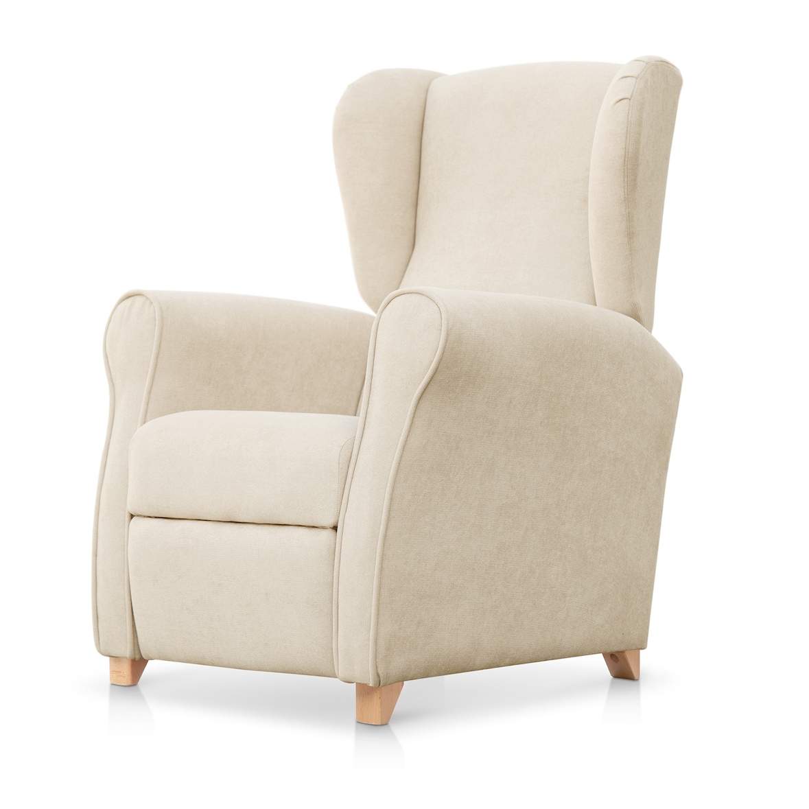 Relax Irene SUEÑOSZZZ Sillón Relax Tapizado En Tela Beige