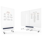thumbnail of Magnetoplan Weißwandtafel Schreibtafel Infinity Wall Mobil - mit Rollen - 88x118cm - Rahmenlos - magnetisch