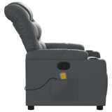 thumbnail of vidaXL Massagesessel Relaxsessel Grau Kunstleder