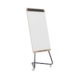 thumbnail of Bi-Office Ace Magnetisches Mobiles Whiteboard, 700x1000mm, Lackierte Stahloberfläche, Holz- und Anthrazit-Metallstruktur