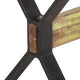 thumbnail of Mesa de comedor de madera maciza reciclada 140x70x76 cm