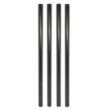 thumbnail of WAGNER Möbelbein/Möbelfuß TENO Starter-Set-4tlg. - Ø 30 x 700 mm, QuickClick® Gleiter&Zubehör, Stahl schwarz - 12107204