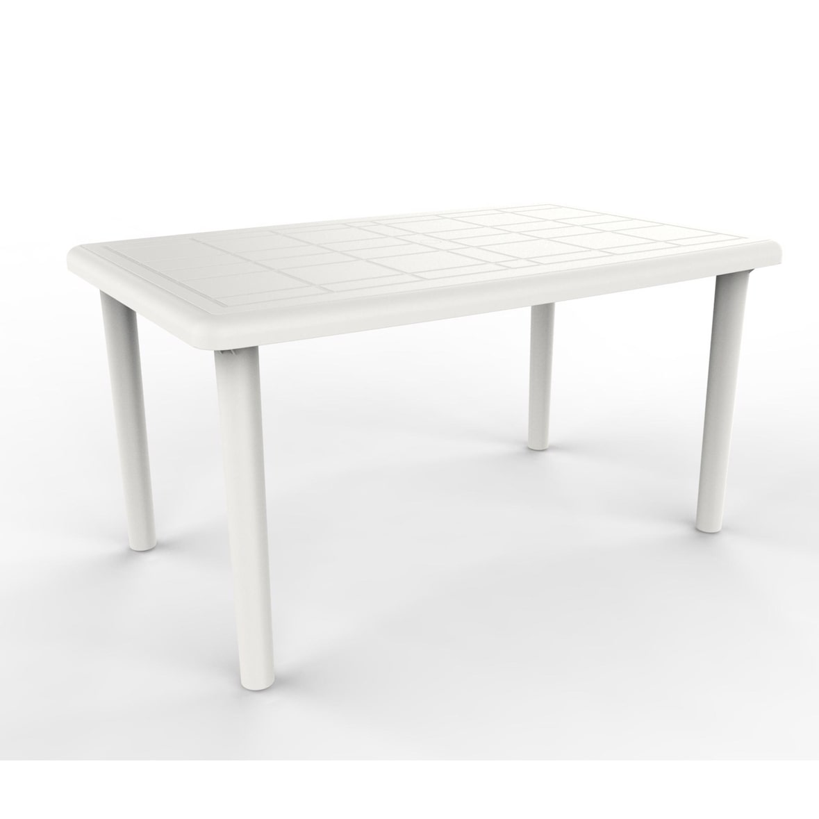 garbar OLOT Mesa Rectangular Interior, Exterior 140x90 Branco