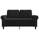 thumbnail of vidaXL 2-Sitzer-Sofa Schwarz 120 cm Samt