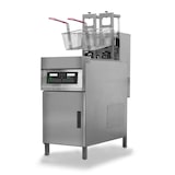 thumbnail of Friggitrice automatica Bützmann 14+14 l auto – 2 vasche sollevabili, 18 kW, acciaio inossidabile, funzionamento automatico