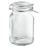 thumbnail of Tarro de cristal Fido Cl 50 H 9,8 Ø Cm 10 con tapa hermética Bormioli Rocco Pack de 6