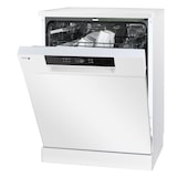 thumbnail of FAGOR, FLVP141EW, lave-vaisselle 14 couverts, classe E, capacité 11L, 46db, 6 programmes, fonction vapeur, départ différé 3/6/9h,blanc