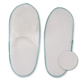 thumbnail of Leichte Einwegslipper aus PP geschlossen 100 Stück Weiß