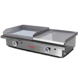 thumbnail of MBH - Gasgrill Bratplatte 400x400 mm in Hardchrome und 400x400 mm in laminiertem Stahl für das für die Gastronomie. Fry Top für Bar und Restaurant.
