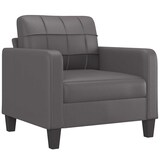 thumbnail of Fauteuil Gris 60 cm Similicuir Modèle Hermorix
