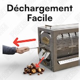 thumbnail of Grilloir à châtaignes / Marronnière professionnelle à gaz – 9-10 kg – REVOGRILL