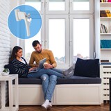 thumbnail of Abschließbare Fenstergriffe ergonomisch Aluminium 10 Stück