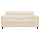 thumbnail of vidaXL 2-Sitzer-Sofa Beige 140 cm Mikrofasergewebe