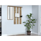 thumbnail of TOPESHOP Wandgarderobe mit großem Spiegel & 6 Garderobenhaken