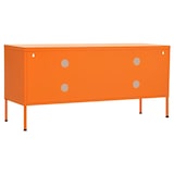 thumbnail of Helloshop26 - Meuble TV multimédia étagère télévision buffet téléviseur salle à manger salon chambre 105 x 35 x 50 cm Acier orange 02_0025691