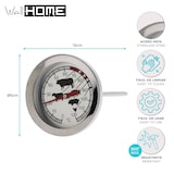 thumbnail of Wellhome - Vleesthermometer voor barbecue in RVS Ø5,4x12cm