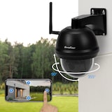 thumbnail of SecuFirst CAM214Z Dome Camera zwart - IP Camera draai- en kantelbaar voor buiten - FHD 1080P