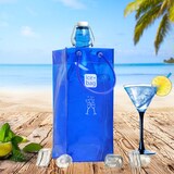 thumbnail of Ice.bag® CLASSIC BLU FRANCESE raffredda bottiglie per 1 bottiglia per 24 unità