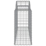 thumbnail of vidaXL Gabionen mit Hochbogen 14 Stk. 200x50x80/100cm Verzinktes Eisen