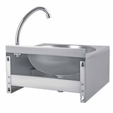 thumbnail of EASYLINE Handwaschbecken mit Kniebedienung, 400 x 400 mm