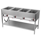 thumbnail of Bain-Marie Warmhalter Wasserbad Speisenwärmer 4xGN1/1 1600x670x900mm