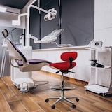 thumbnail of Kruk / draaikruk / werkstoel WORK MF rood hjh OFFICE