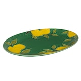 thumbnail of Plat ovale Lemon 39x28 cm -  Vert Ovale Grès Table Passion 39.00x28.00 cm