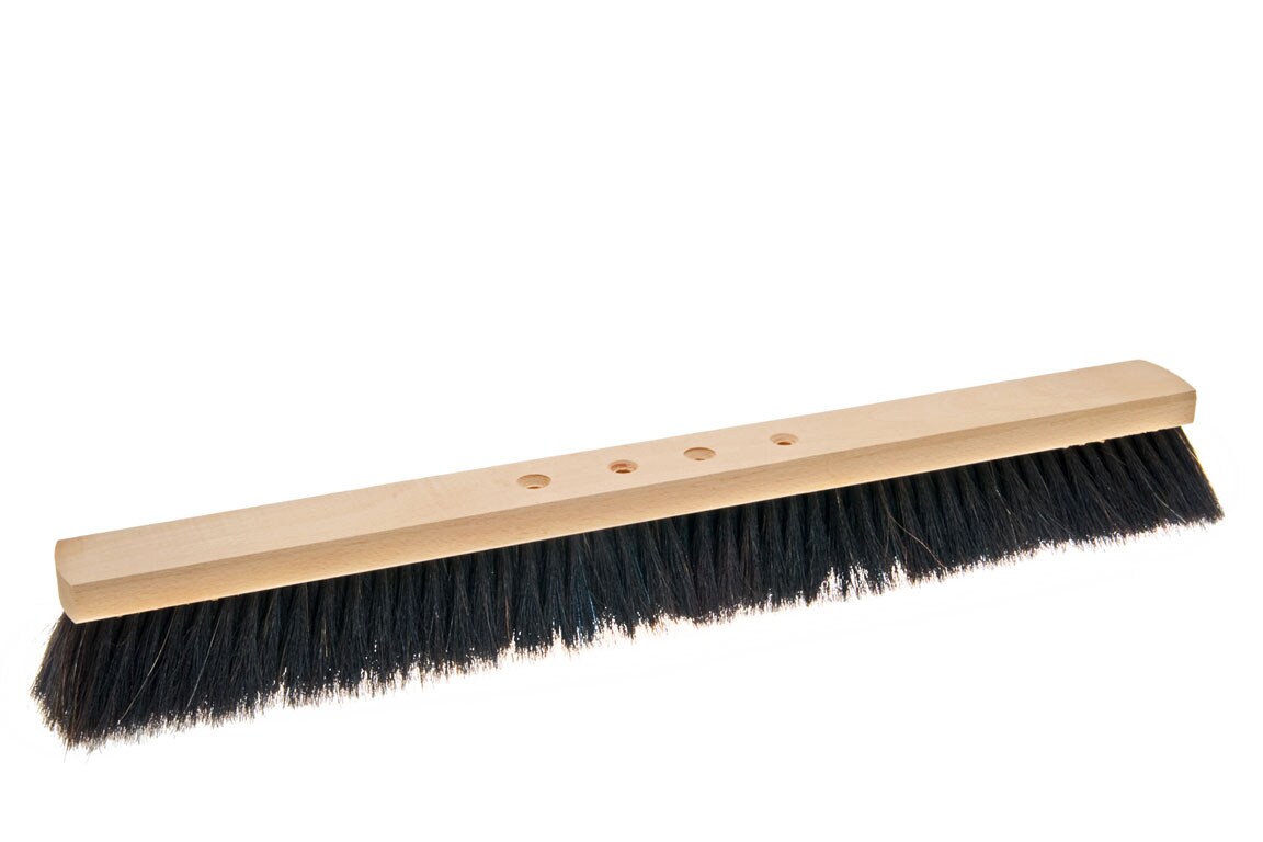 Saalbesen, Naturhaar 60 cm, 4-Loch_Länge: