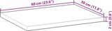 thumbnail of vidaXL Tischplatte 60x30x2 cm Rechteckig Massivholz Akazie