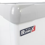 thumbnail of Romux® Isla de Congelación 200 Litros con 2 Puertas Correderas Cristal Plano Blanca | Islas de Congelación Profesionales