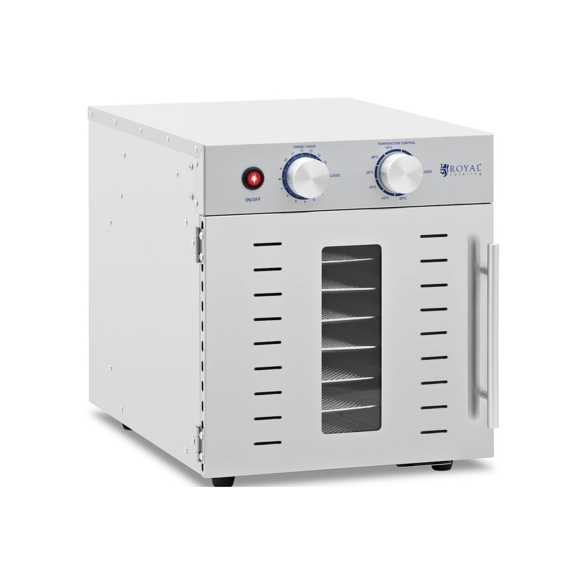 Royal Catering Deshidratador de alimentos - 800 W - 8 niveles -