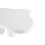 thumbnail of SalesFever Couchtisch | wolkenförmig | Tischplatte matt lackiert | Fiberglas | B 123 x T 89 x H 35 cm | weiß