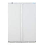 thumbnail of Armadio refrigerato bianco Polar 744L a doppia anta con 8 ripiani regolabili