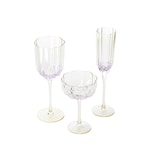thumbnail of Bazar Bizar Cocktailglas van glas 10x16.5 cm roze - Set van 12