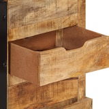 thumbnail of vidaXL Dressoir 80x30x55 cm massief ruw mangohout