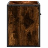 thumbnail of vidaXL TV-Schrank Räuchereiche 60x31x39,5 cm Holzwerkstoff und Metall