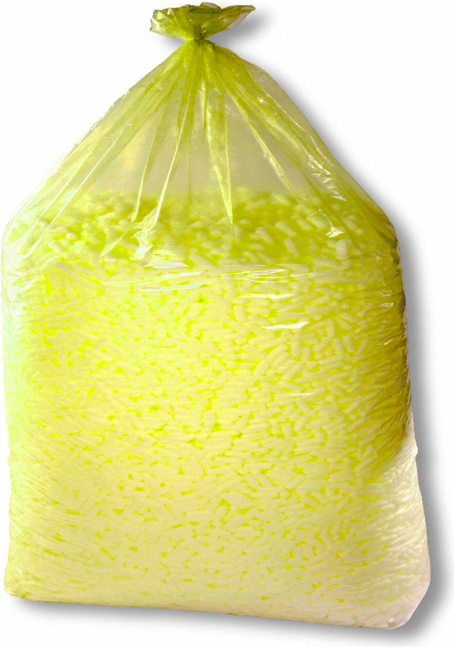200x Müllsäcke 240 L 630 + 520 x 1500mm Typ 40 = 24 my HDPE stabil gelb