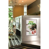 thumbnail of DURABLE - 4873-23  Cornice espositiva DURAFRAME® A3, argento